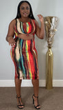 The RED FIRE DRESS