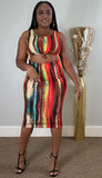 The RED FIRE DRESS