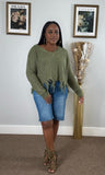 KIMBERLY DISTRESSED SWEATER