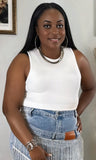 THE CLAIRE CROP TOP