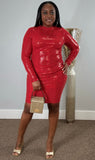 THE "IT GIRL SPARKLE" BODYCON DRESS